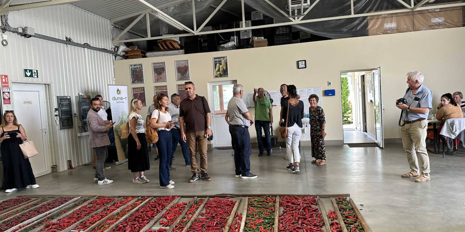 Proje ekibi Duna-r İşletmesinde İncelemelerde Bulundu