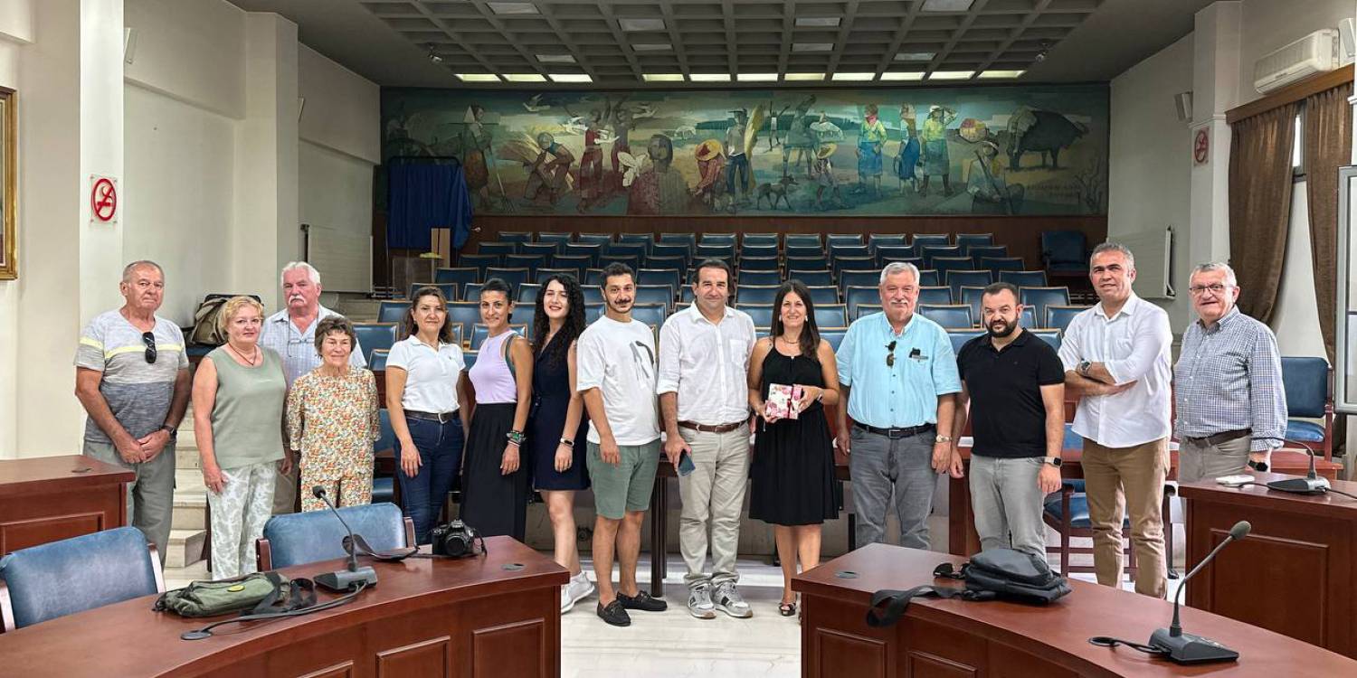 Proje Ekibinden Trikala'da Kurum Ziyaretleri